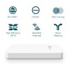 Access Point TP-Link EAP615-Wall AX1800 Wi-Fi 6, 3xLAN 1GbE, PoE, Ścienny